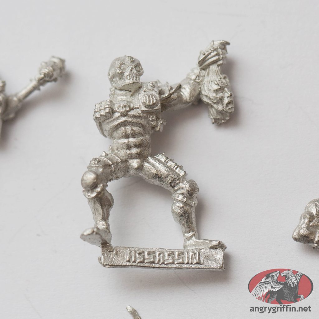 Warhammer 40K Eversor Assassin - Metal or pewter miniature - oldhammer on Angry Griffin