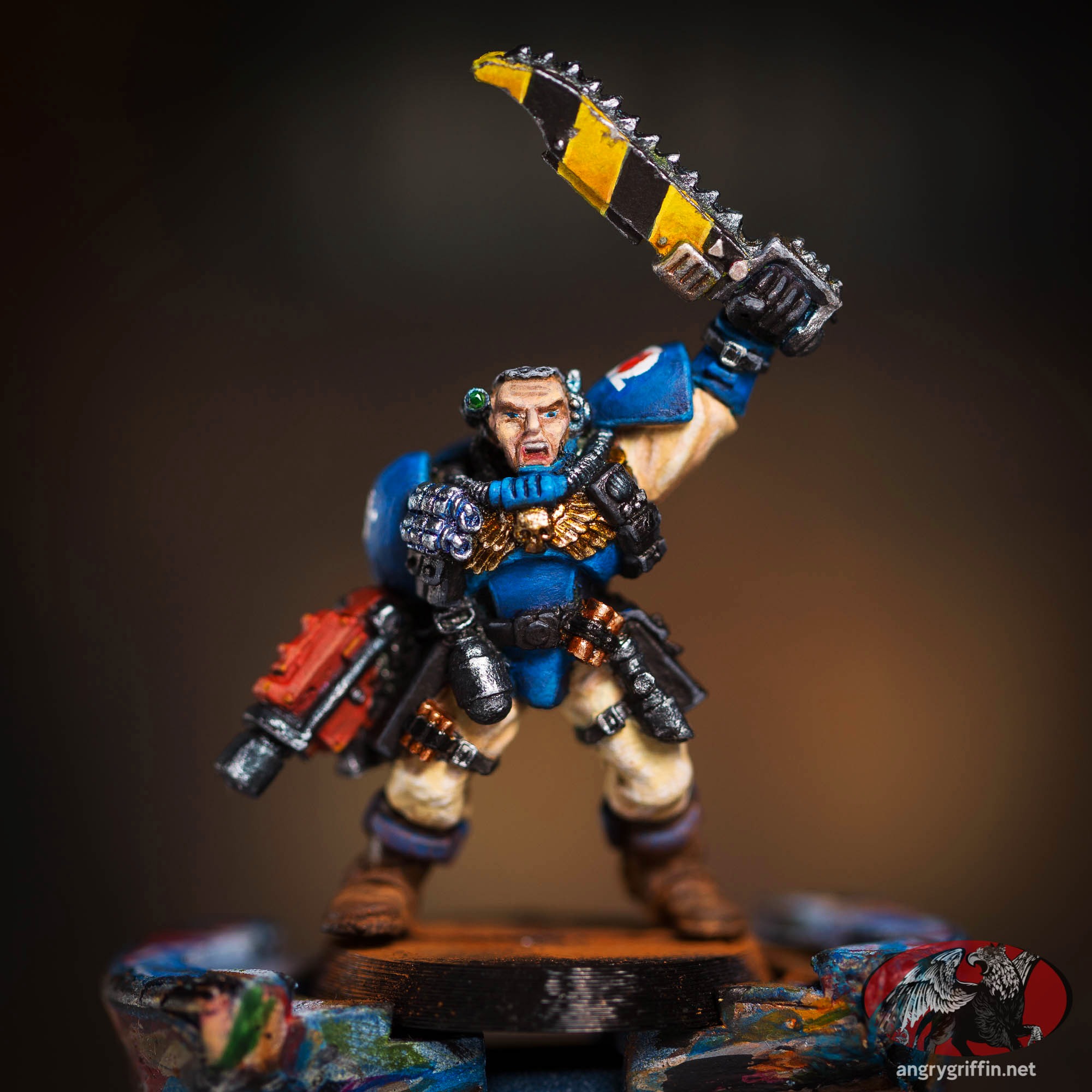 Metal Space Marine Scout Sergeant