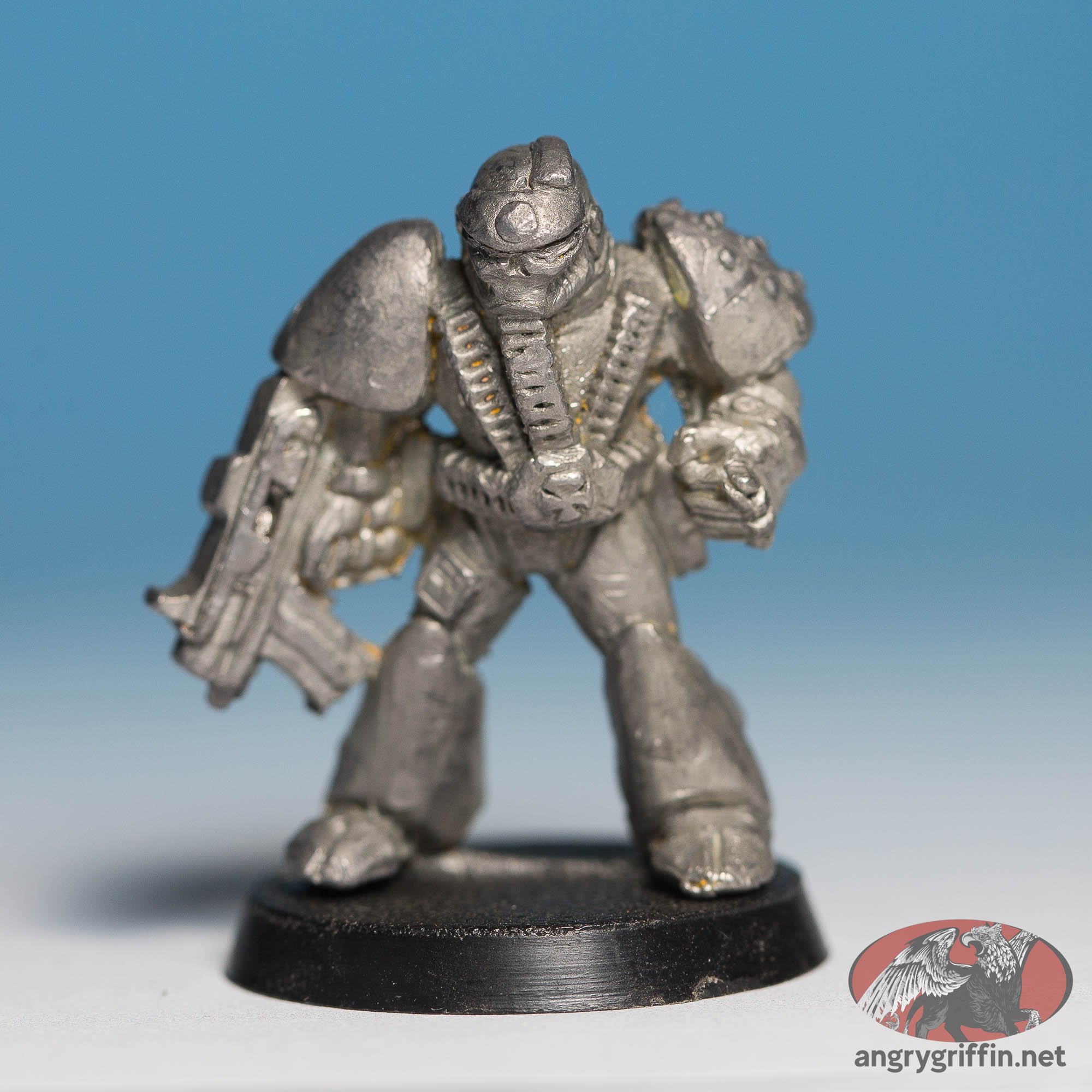 Metal Warhammer 40K Rogue Trader Space Marine Brother A Skull aka ...